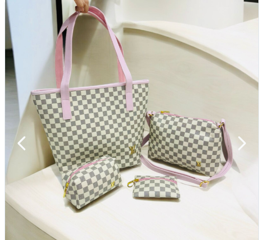 BOLSOS DE MANO LOUIS VUITTON 4 PIEZAS