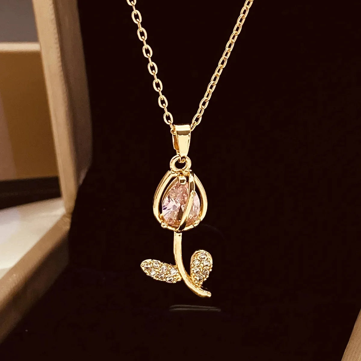 Collar Flor Tulipan